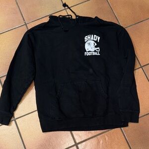 Eminem Shady Football Black Hoodie